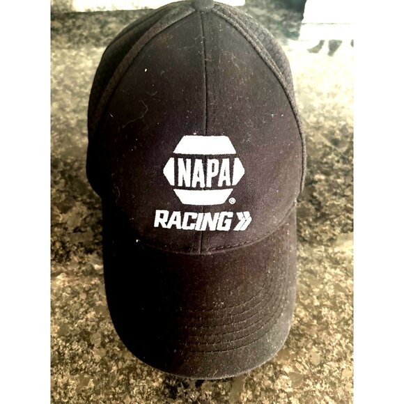 Napa Racing Black Adjustable Hat With Mesh Back Chase Elliott #9 - Picture 2 of 11